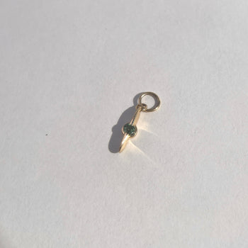 Astral Plane Necklace - Green Sapphire