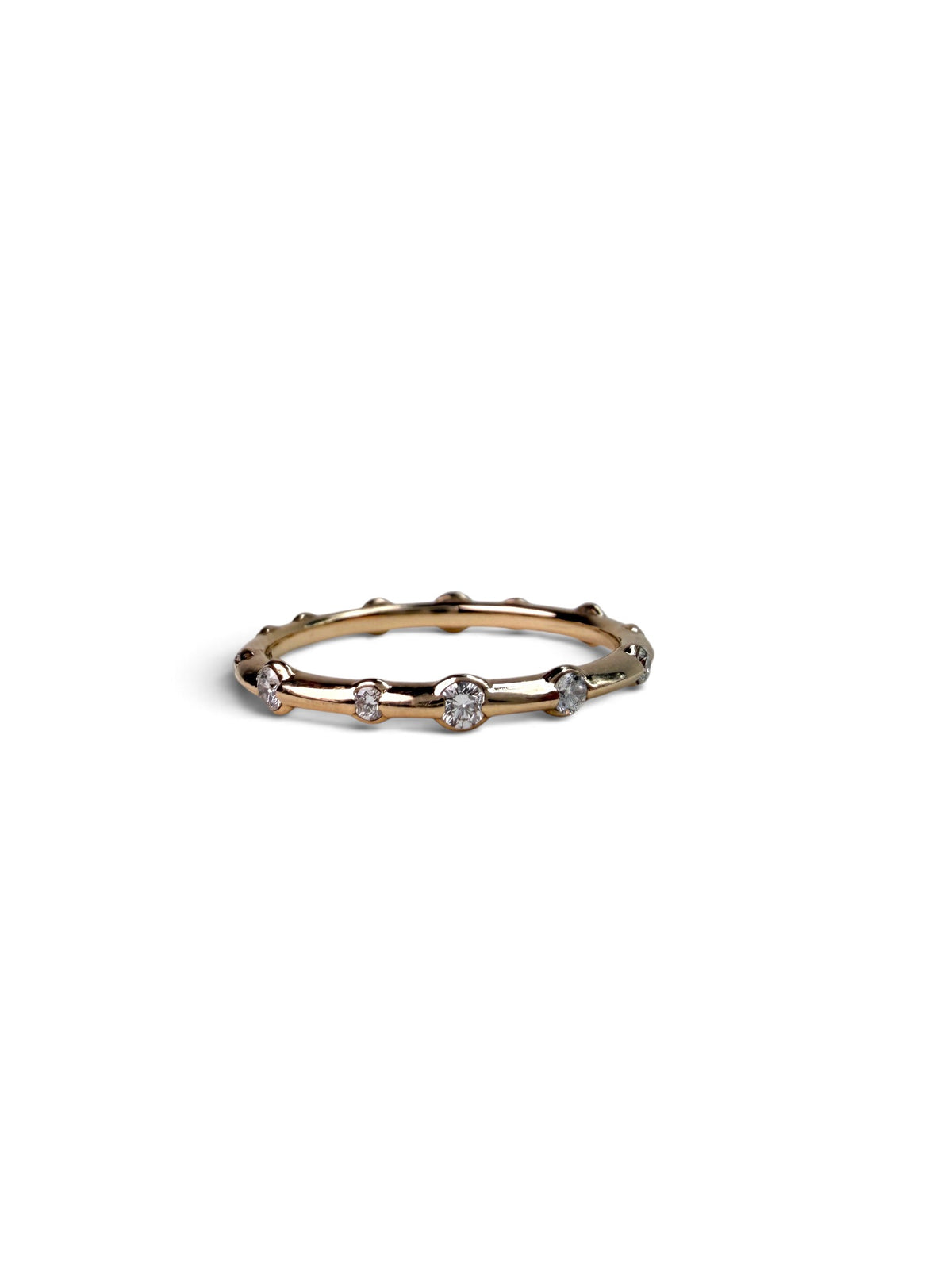 Stardust Eternity Band - White Diamond