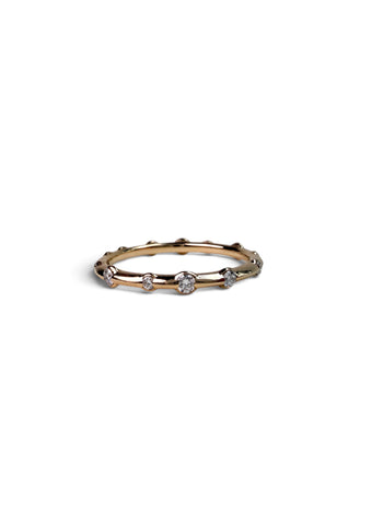 Stardust Eternity Band - White Diamond