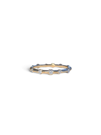 Stardust Eternity Band - White Diamond