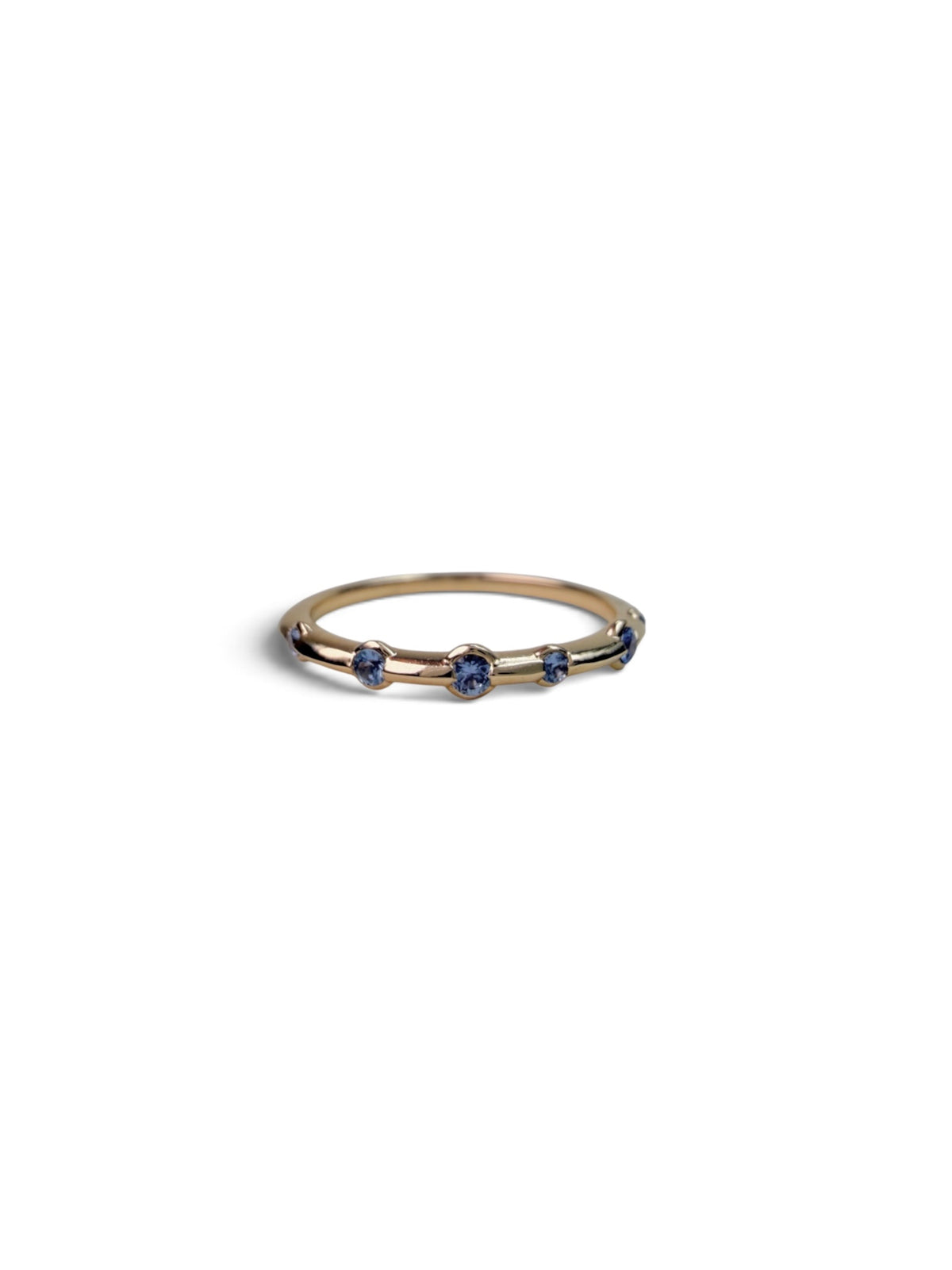Stardust Demi Band - Denim blue Sapphire