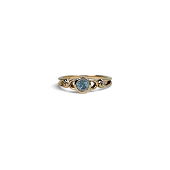 Great Encounter Ring - Australian Teal Sapphire